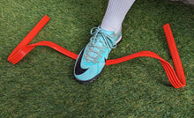 画像をギャラリービューアに読み込む, REFREEZE(リフリーズ) ソフト ミニ ハードル 高さ15cm オレンジ 6個セット 持ち手付き