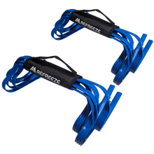 画像をギャラリービューアに読み込む, REFREEZE(リフリーズ) ソフト ミニ ハードル 高さ15cm ブルー 12個セット 持ち手2個付き