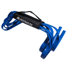 画像をギャラリービューアに読み込む, REFREEZE(リフリーズ) ソフト ミニ ハードル 高さ15cm ブルー 6個セット 持ち手付き