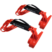 画像をギャラリービューアに読み込む, REFREEZE(リフリーズ) ソフト ミニ ハードル 高さ15cm オレンジ 12個セット 持ち手2個付き