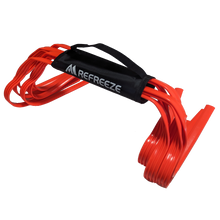 画像をギャラリービューアに読み込む, REFREEZE(リフリーズ) ソフト ミニ ハードル 高さ15cm オレンジ 6個セット 持ち手付き