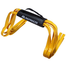 画像をギャラリービューアに読み込む, REFREEZE(リフリーズ) ソフト ミニ ハードル 高さ23cm イエロー 6個セット 持ち手付き