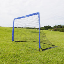 画像をギャラリービューアに読み込む, REFREEZE(リフリーズ) 200×130cm 折りたたみ サッカーゴール ブルー 1個 収納バッグ付き ポータブル フットサルゴール