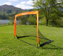 画像をギャラリービューアに読み込む, REFREEZE(リフリーズ) 124×94cm 折りたたみ サッカーゴール オレンジ 2個セット 収納バッグ付き 室内 屋外兼用