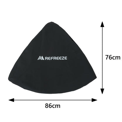 REFREEZE(リフリーズ) 90×74cm 折りたたみ サッカーゴール ブルー 1個 収納バッグ付き 室内 屋外兼用