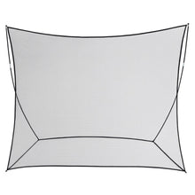 画像をギャラリービューアに読み込む, REFREEZE(リフリーズ) 防球ネット 本体セット 幅3.7m×高さ3m 簡易ターゲット用ロープ2色付き 収納バッグ付き ブラックネット ポータブル 飛び出し防止 バックネット ボール サッカー 野球 バスケ テニス ゴルフ
